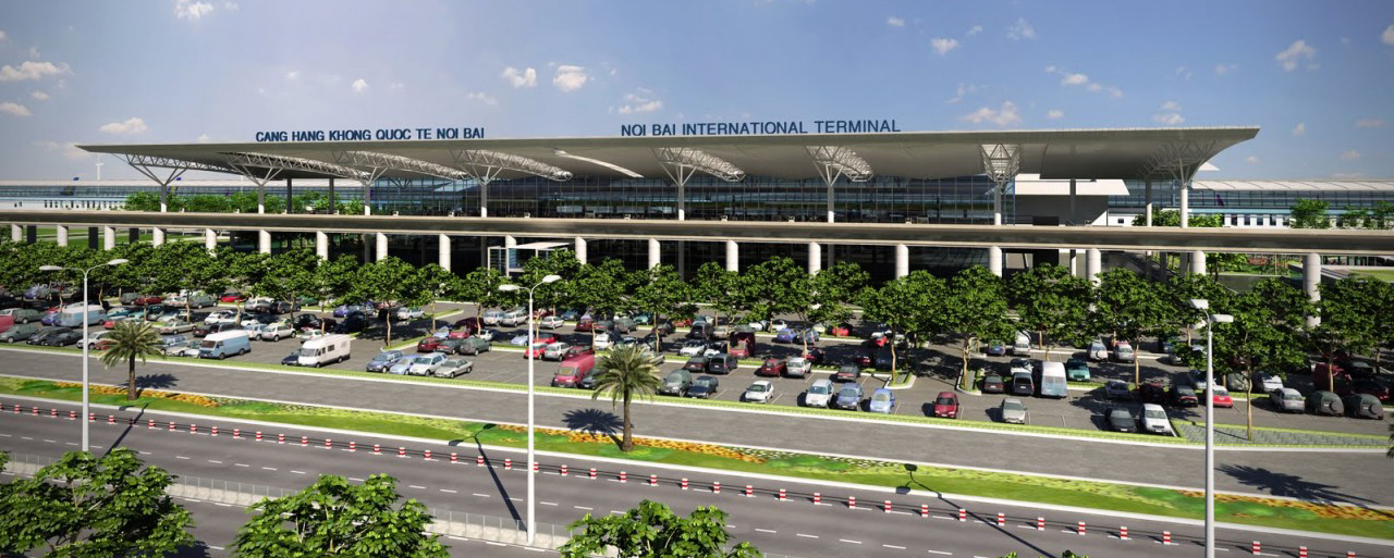 Nhà ga T1, T2 Sân bay Quốc tế Nội Bài